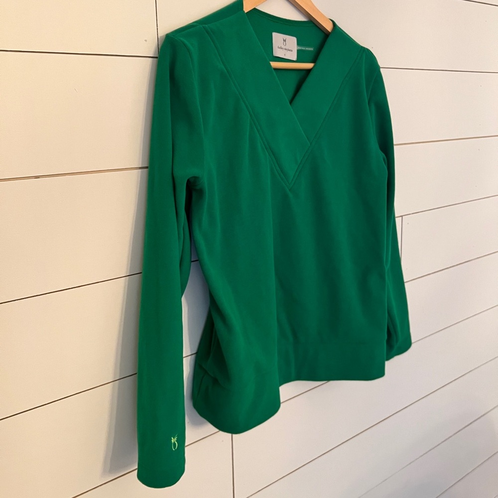 Dudley Stephens Size Small Terry Fleece Valley V-neck.